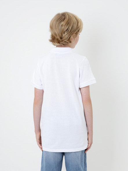 Детская футболка-поло FN Classic White