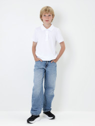 Детская футболка-поло FN Classic White