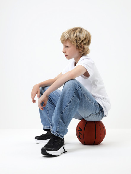 Детская футболка-поло FN Classic White