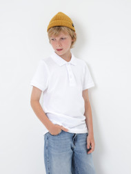 Детская футболка-поло FN Classic White