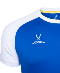 Футболка игровая JOGEL CAMP Reglan Jersey, синий/белый, детский