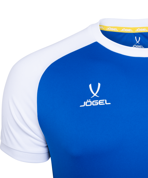 Футболка игровая JOGEL CAMP Reglan Jersey, синий/белый, детский