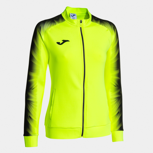 CHAQUETA ELITE XI AMARILLO FLUOR NEGRO