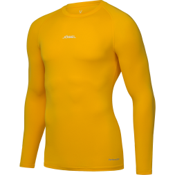 Футболка компрессионная с длинным рукавом JÖGEL CAMP PerFormDRY Baselayer LS Tee, желтый