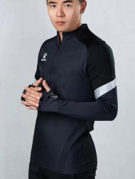 Олимпийка KELME Knitted Training Pullover Dark Grey