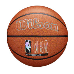 Мяч баск. WILSON NBA Forge Plus, WZ2016801XB7, р.7, PU, бутиловая камера, коричневый