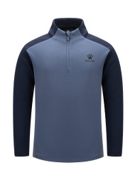 Детская олимпийка KELME Kid's Training Sweatshirt Dark Blue
