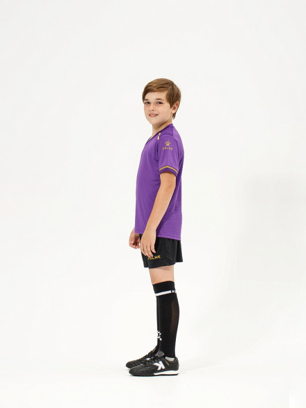 Детская футбольная форма KELME Football Suit (Violet/Black)