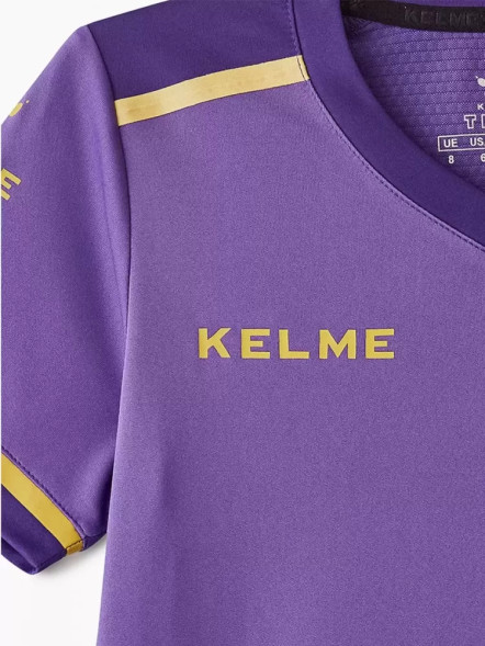 Детская футбольная форма KELME Football Suit (Violet/Black)