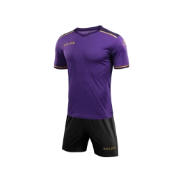 Детская футбольная форма KELME Football Suit (Violet/Black)