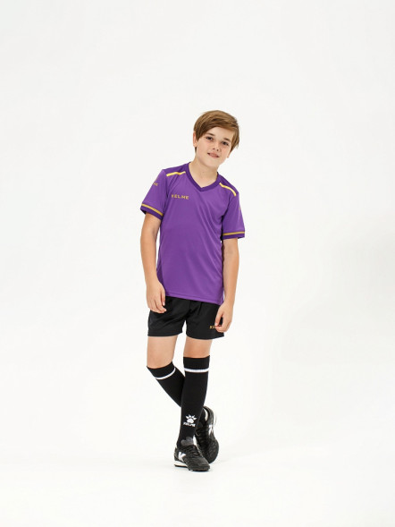 Детская футбольная форма KELME Football Suit (Violet/Black)