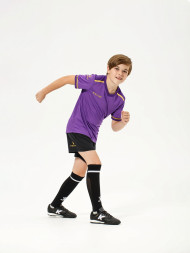 Детская футбольная форма KELME Football Suit (Violet/Black)
