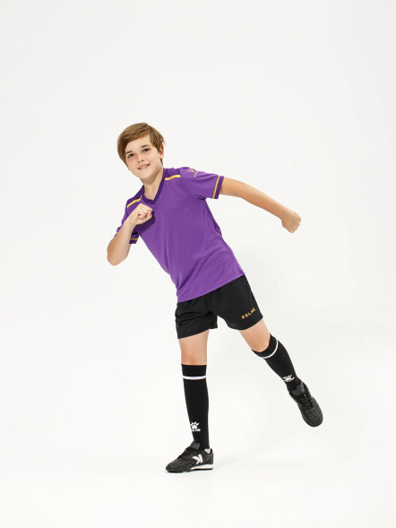Детская футбольная форма KELME Football Suit (Violet/Black)