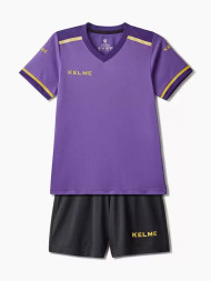 Детская футбольная форма KELME Football Suit (Violet/Black)