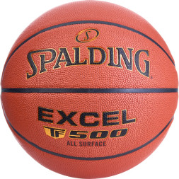 Мяч баск. SPALDING TF-500 Excel In/Out р.6, 76798z, композит, коричневый