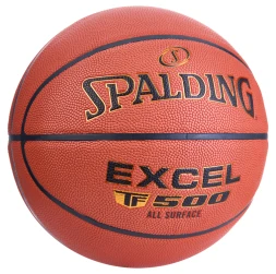 Мяч баск. SPALDING TF-500 Excel In/Out р.6, 76798z, композит, коричневый