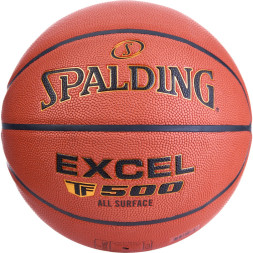Мяч баск. SPALDING TF-500 Excel In/Out р.6, 76798z, композит, коричневый