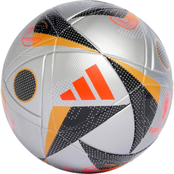 Мяч футб. ADIDAS Euro24 Fussballliebe Finale IX4046, р.4, 12п, ТПУ, термосш, серебристый