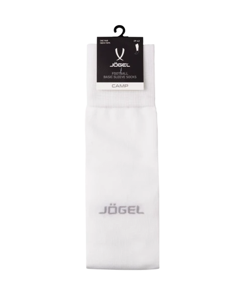 Гольфы футбольные JOGEL CAMP BASIC SLEEVE SOCKS 00, белый/серый