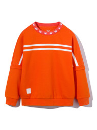 Детский свитшот KELME Round Neck Sweater Orange