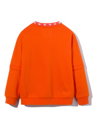 Детский свитшот KELME Round Neck Sweater Orange
