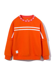 Детский свитшот KELME Round Neck Sweater Orange