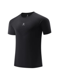 Термобелье (верх) KELME Lightweight Compression Short-sleeved Shirt Black