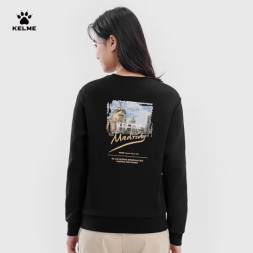 Свитшот KELME Round Neck Sweater Black