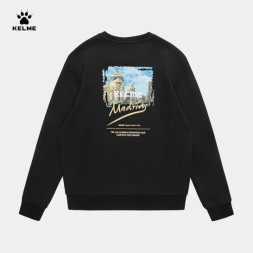 Свитшот KELME Round Neck Sweater Black