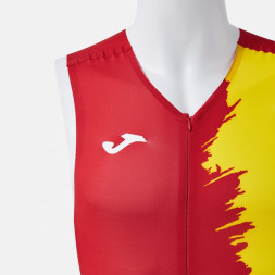 СПОРТИВНЫЙ КОМБИНЕЗОН PICASHO КРАСНЫЙ ЖЕЛТЫЙ