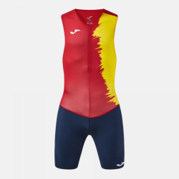 СПОРТИВНЫЙ КОМБИНЕЗОН PICASHO КРАСНЫЙ ЖЕЛТЫЙ