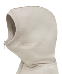 Худи на молнии JOGEL Power Inside Zip Hoodie W Oversize Fit, бежевый