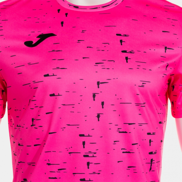 Игровая футболка JOMA PRO TEAM ROSA FLÚOR NEGRO