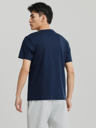 Футболка с V-образным вырезом KELME Short Sleeve Polo Shirt Blue