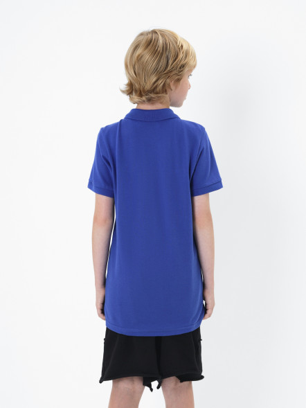 Детская футболка-поло FN Classic Blue