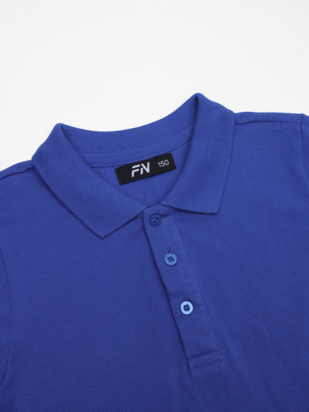 Детская футболка-поло FN Classic Blue