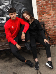 Олимпийка KELME Pullover (fleece) Red