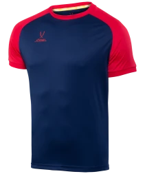 Футболка игровая JOGEL CAMP Reglan Jersey, темно-синий/красный, детский