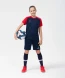 Футболка игровая JOGEL CAMP Reglan Jersey, темно-синий/красный, детский