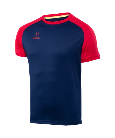 Футболка игровая JOGEL CAMP Reglan Jersey, темно-синий/красный, детский