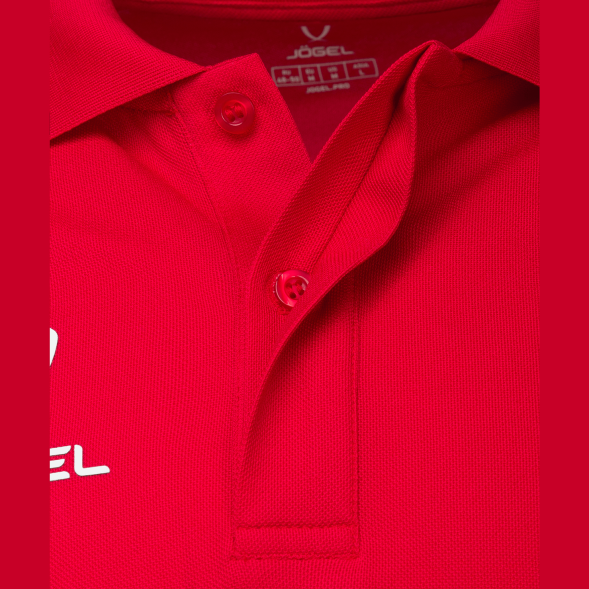 Поло JOGEL CAMP 2 Poly Polo, красный