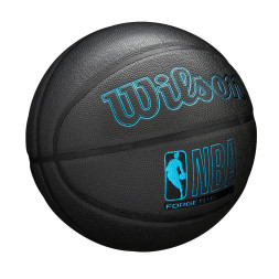 Мяч баск. WILSON NBA Forge Plus, WZ2016803XB7, р.7, PU, бутиловая камера, черный