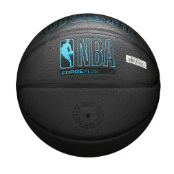 Мяч баск. WILSON NBA Forge Plus, WZ2016803XB7, р.7, PU, бутиловая камера, черный