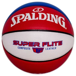СЦ*Мяч баск. SPALDING Super Flite 76930z, р.7, синт. кожа (композит), желто-фиолетовый