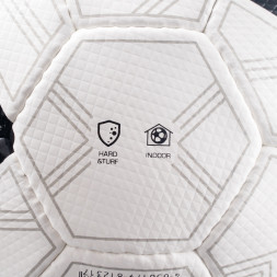 Мяч футзал. TORRES Futsal Pro, FS323794, р.4, 32 п. EPU-Microf, 4 подкл. сл, руч. сшив. бело-мультик