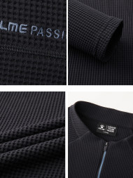 Лонгслив KELME Half-open Long-sleeved T-shirt Dark Blue