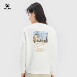Свитшот KELME Round Neck Sweater White