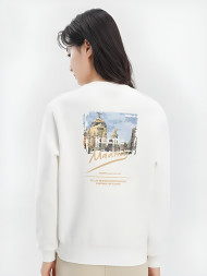 Свитшот KELME Round Neck Sweater White