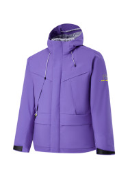 Демисезонная куртка KELME Woven Two-Piece Set (With Inner Cotton Jacket) Violet