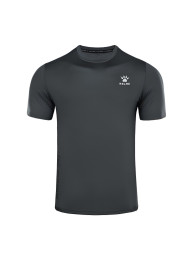 Футболка KELME Round Neck Short Sleeve T-Shirt Grey